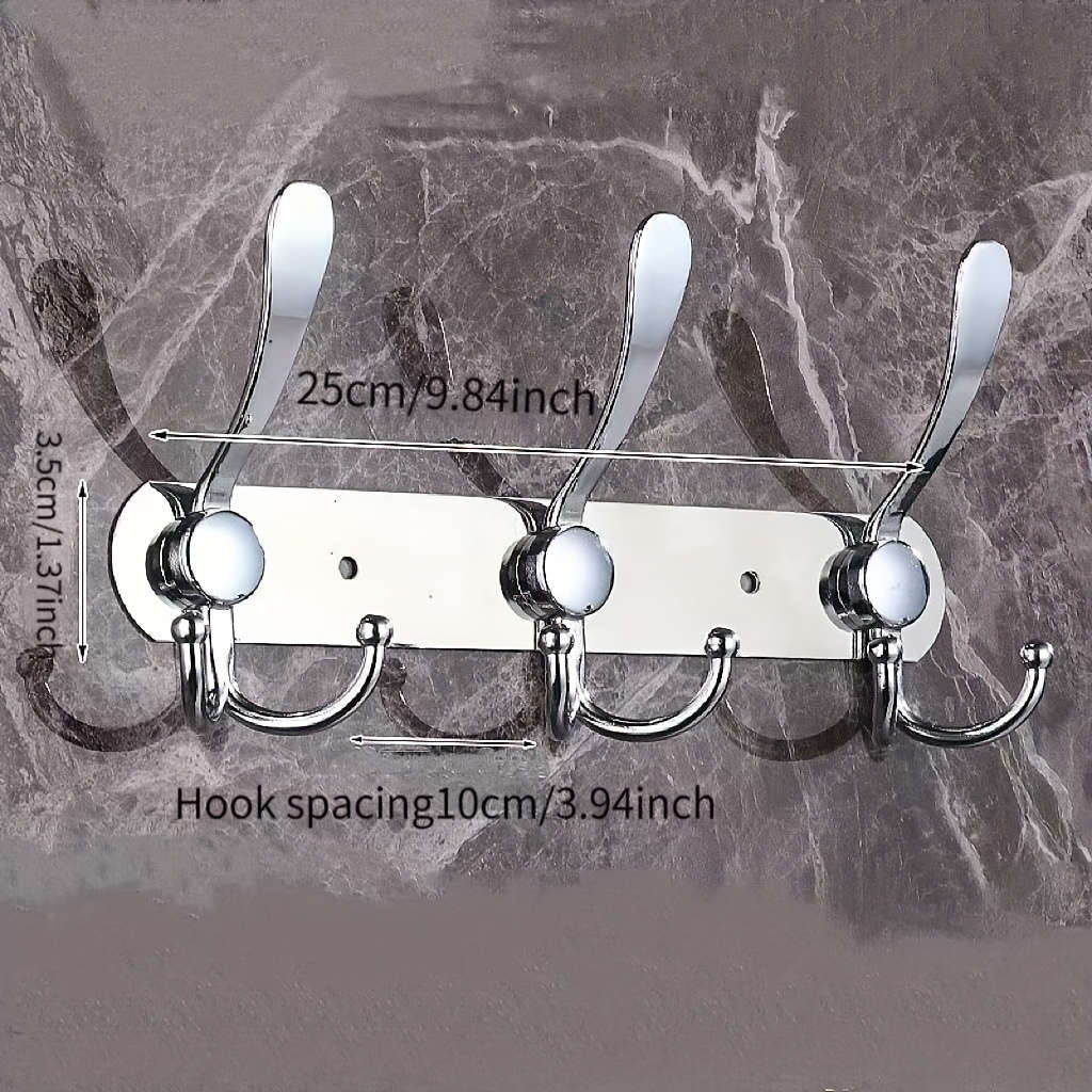 Hook Upmaterial 3 Hooks Golden 2Pc