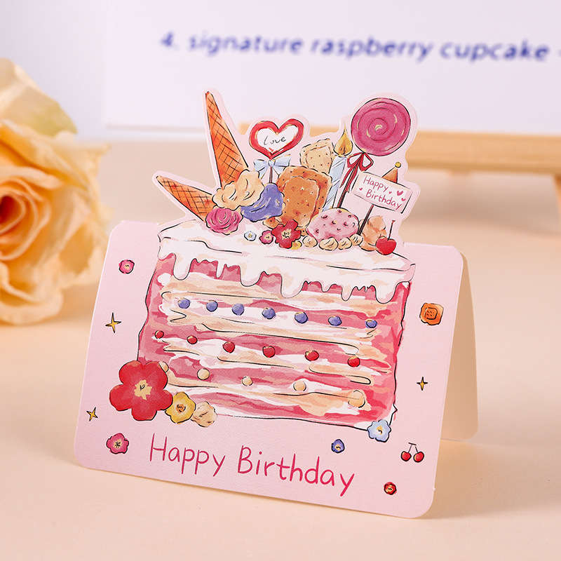 Greeting Cards Color Style5 Size 10Pcs