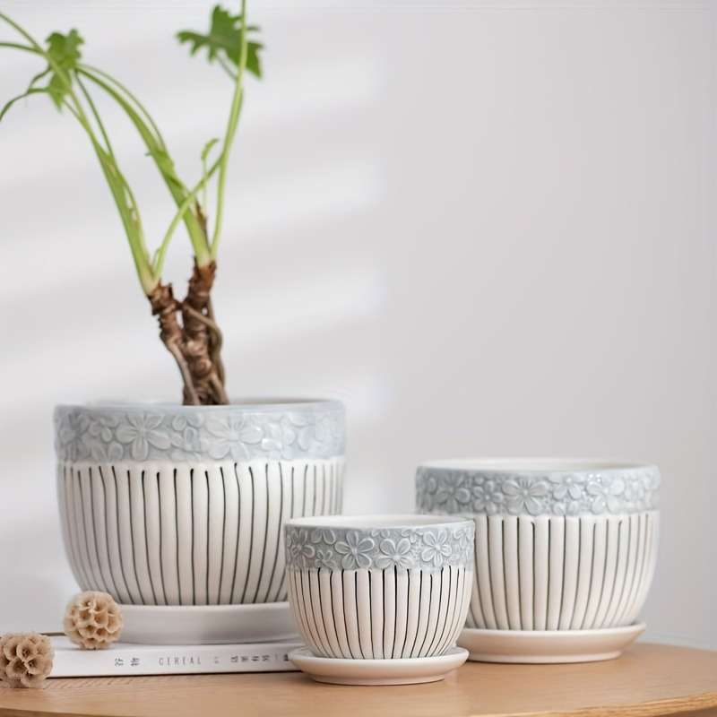 Flowerpot Color 3 Piece Set