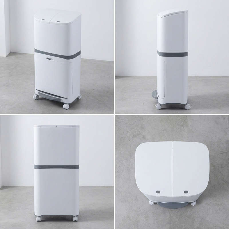 Garbage Can Model White