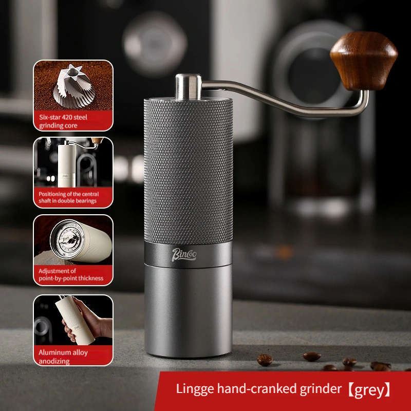 Grinder Color 2 Pcs In 1 White 6 Star 420 Steel Core  Cleaning Brush