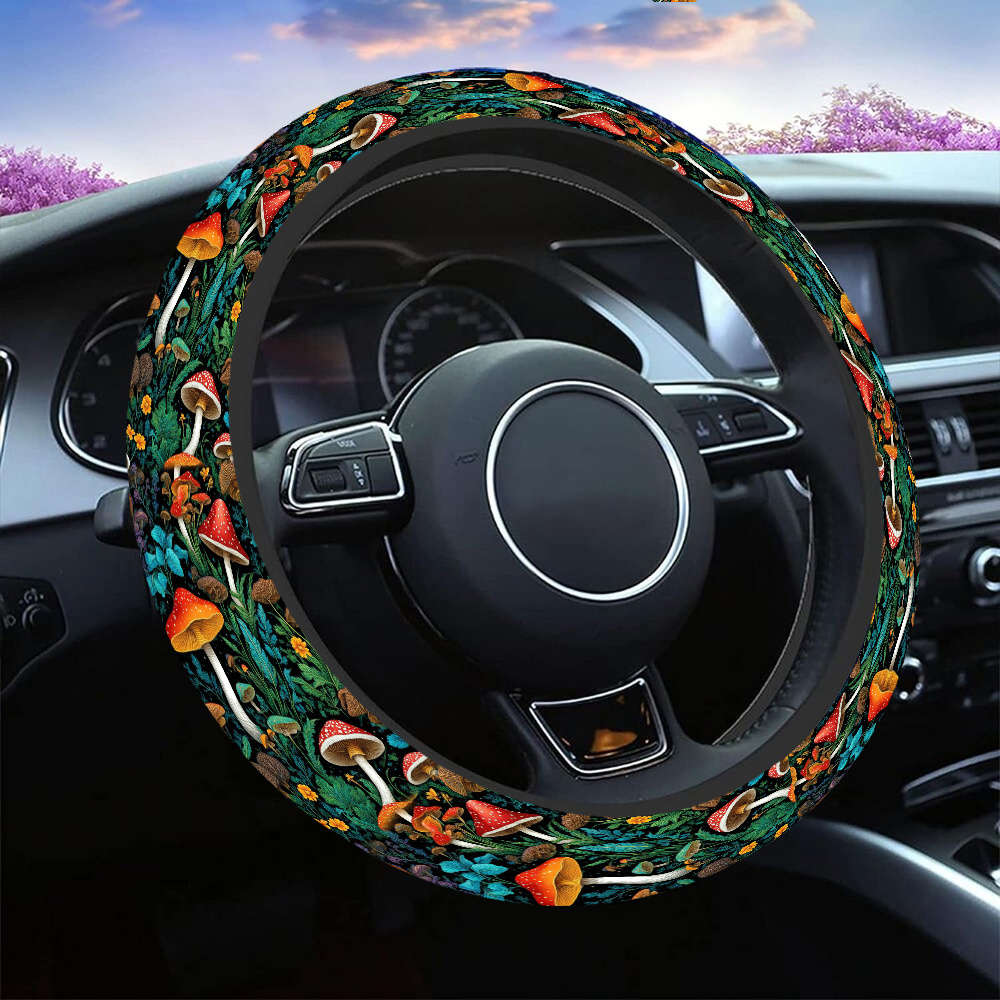 Car Steering Wheel Cover Polyester Quantity