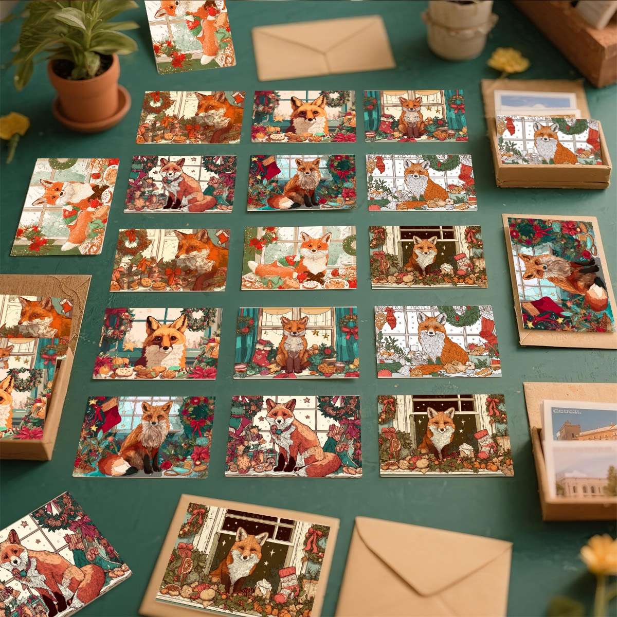Greeting Cards Quantity 32Pcs