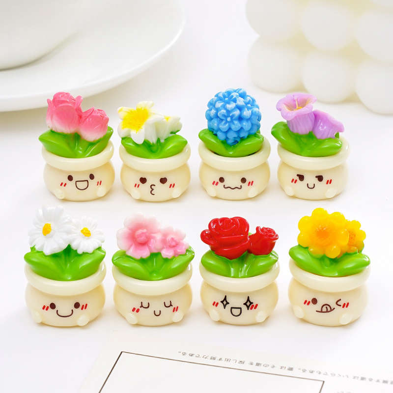 Flowerpot Quantity 2Pcs  Random Delivery