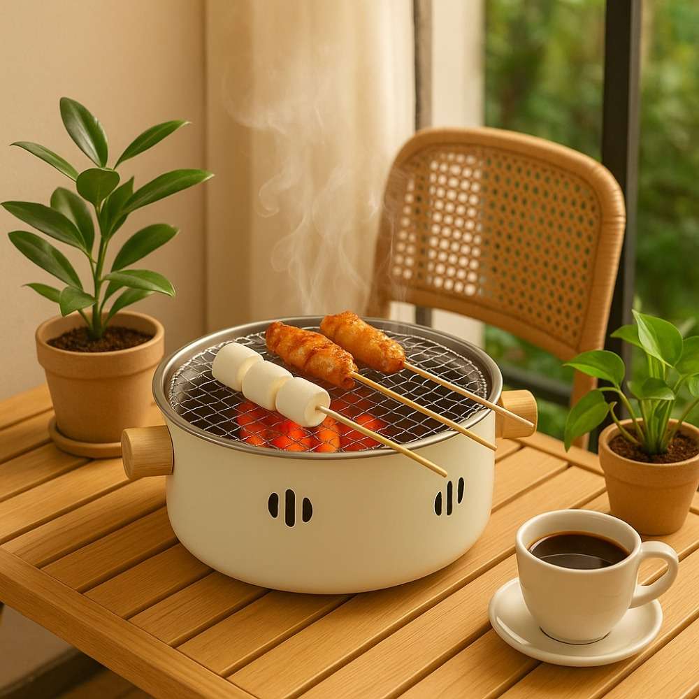 Barbecue Grill Color Black