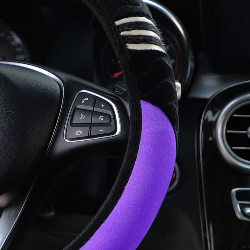 Car Steering Wheel Cover Purple