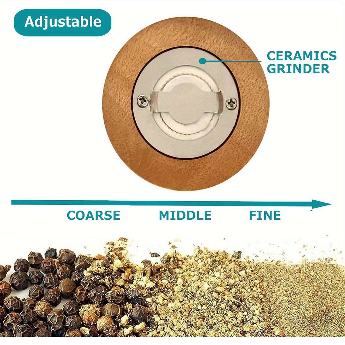 Grinder Color Abrown Size5Inch Shaking Version