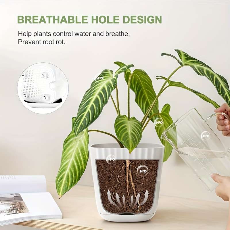 Flowerpot  6 Piecescolor Green