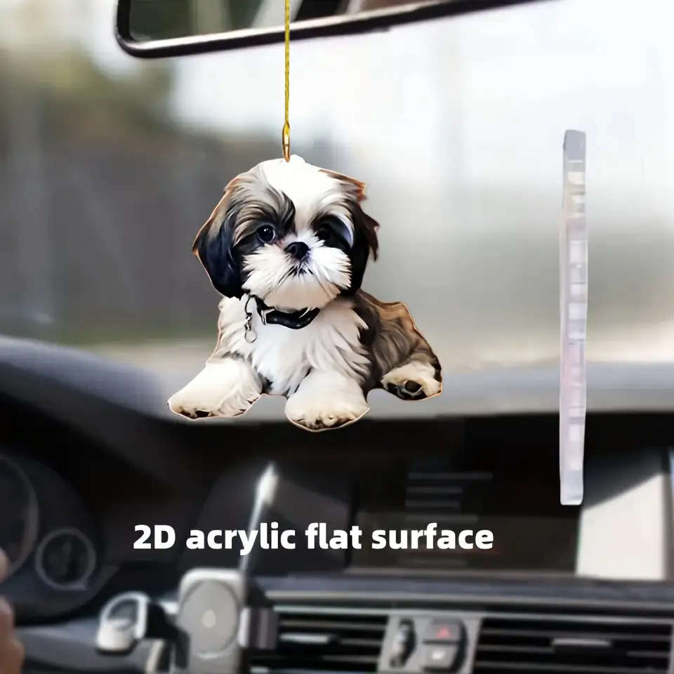 Keychain Ornament Style Dog