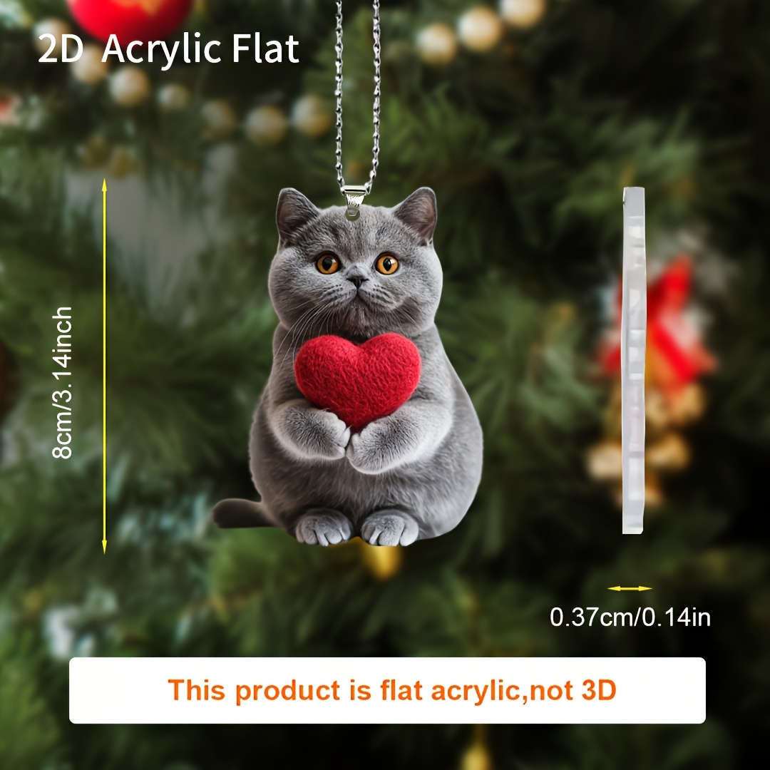Keychain Ornament Style Cat