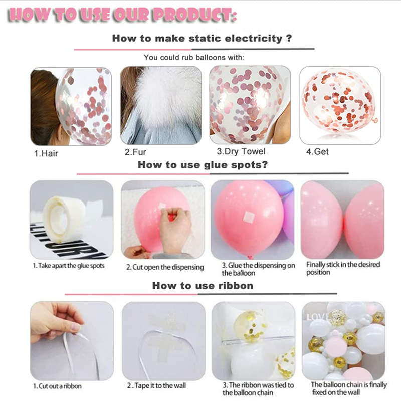 Balloon Quantity 100Pcs Set