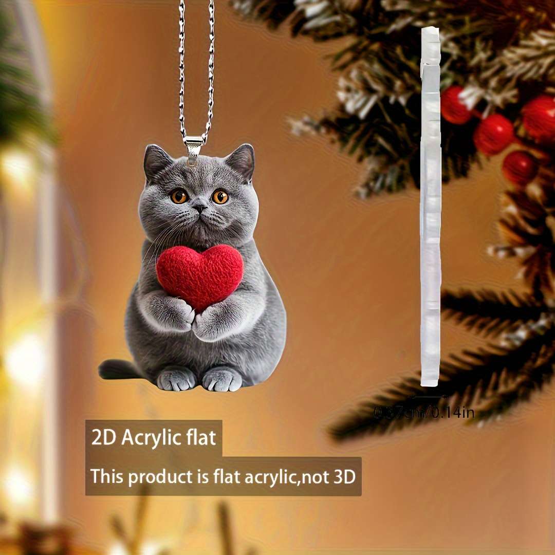 Keychain Ornament Style Cat
