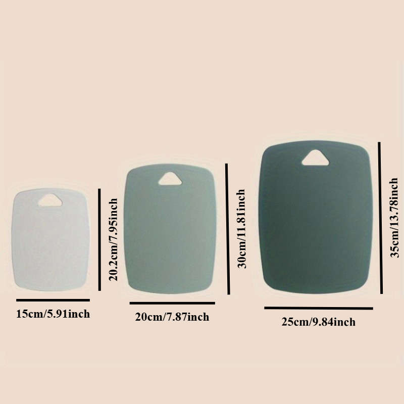 Cutting Board Color Green Quantity3Pcs