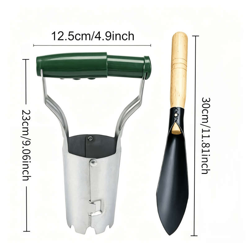 Garden Supplies Items 2Pcs Transplanting Tool Pointed Shovel