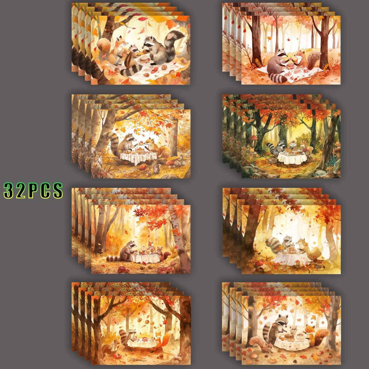 Greeting Cards Quantity 16Pcs