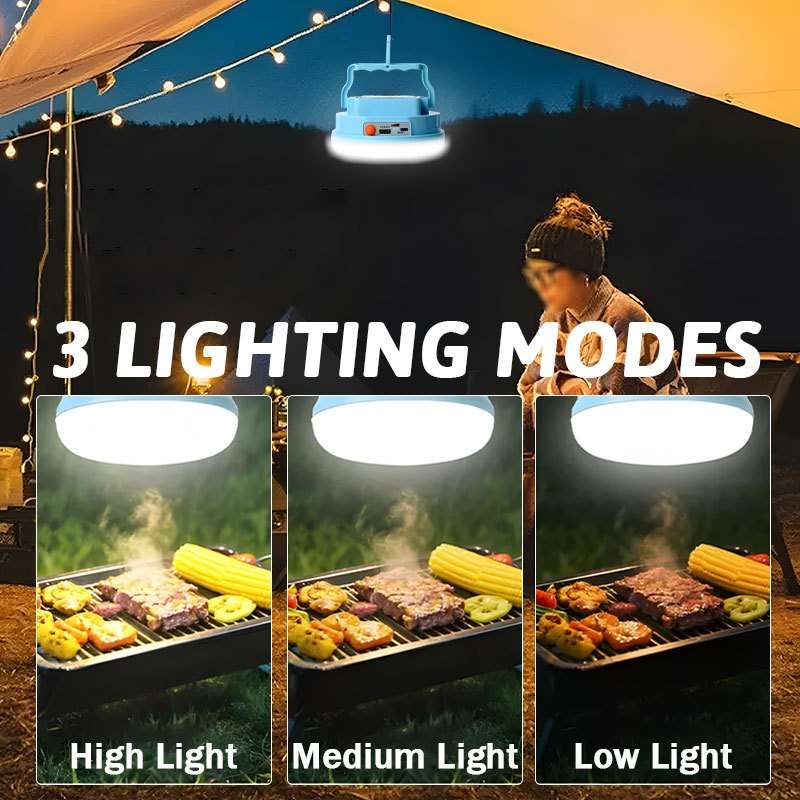 Portable Lamp Items Solar Camping Light Source Quantity 1Pc
