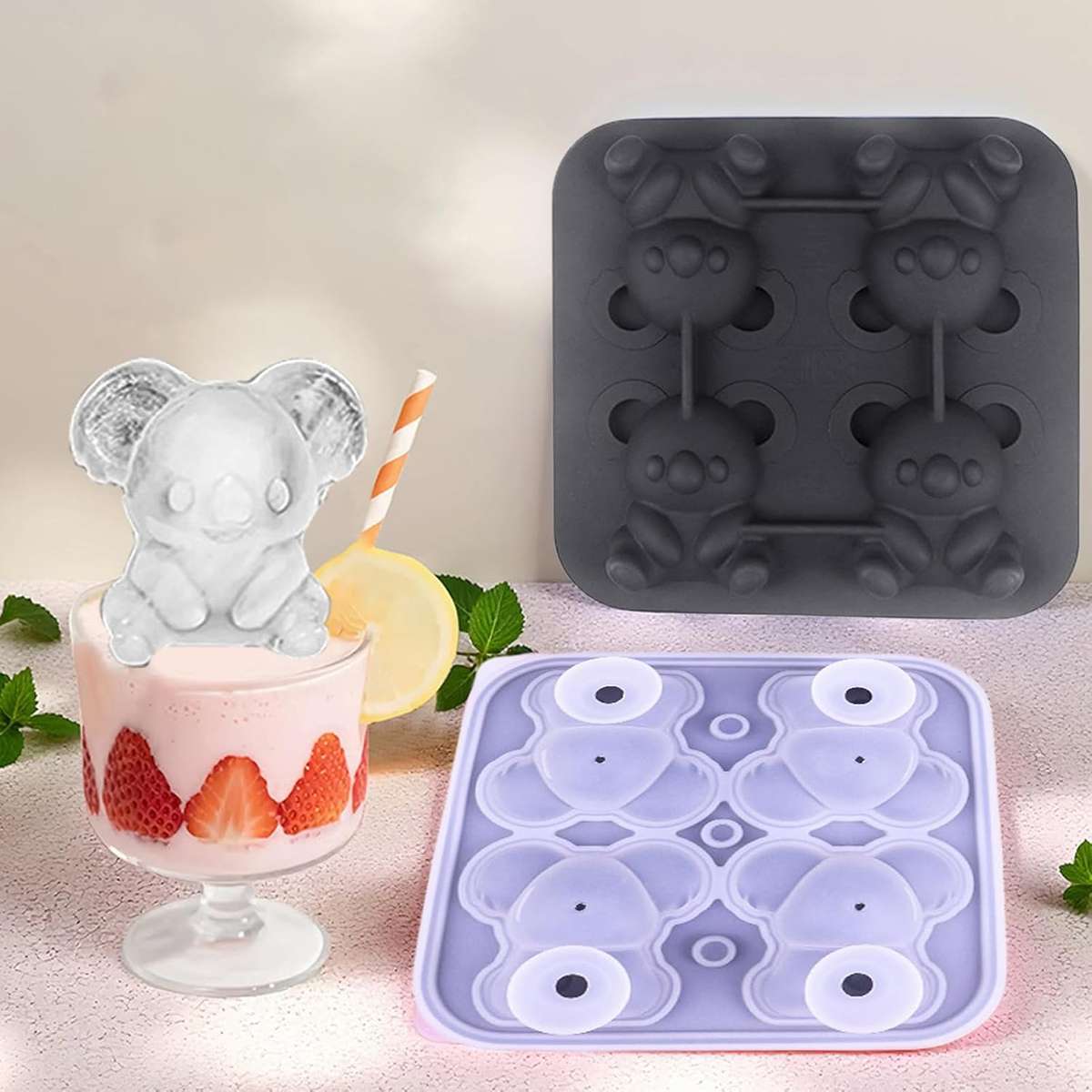 Ice Molds Color Gray