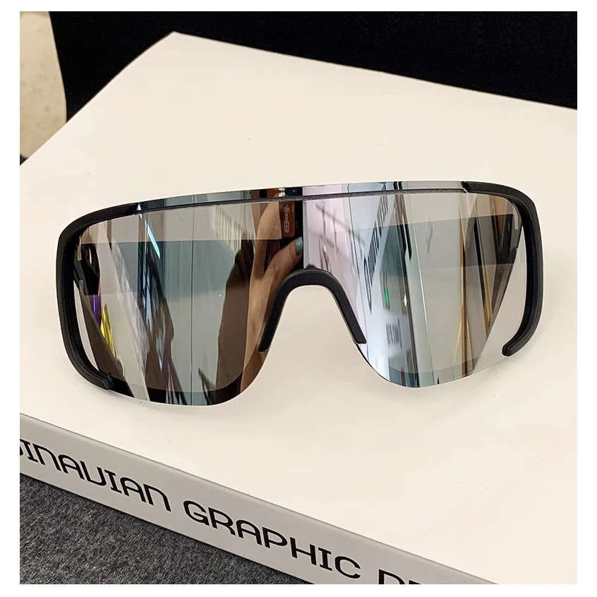 Cycling Glasses Color White Frame Orange Mercury  Black Frame Mercury