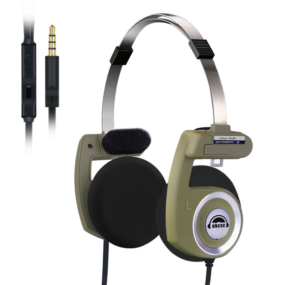 Headset Black Model With Mic