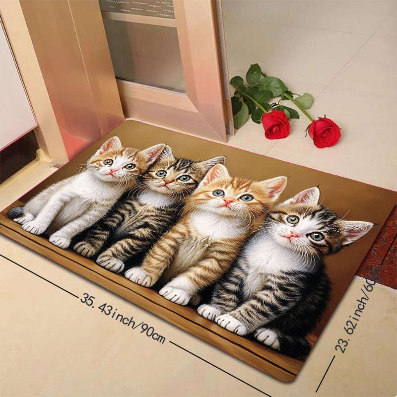 Floor Mats Color Yellow Size 23.62X35.43Inch 60Cmx90Cm