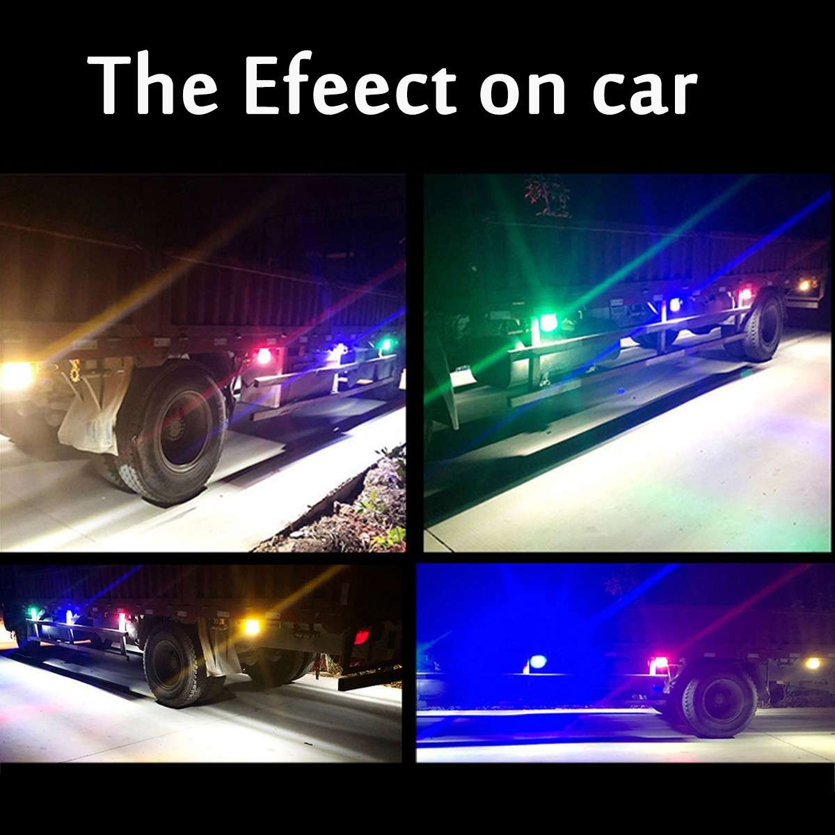 Car Lights Color White Quantity 2Pcs