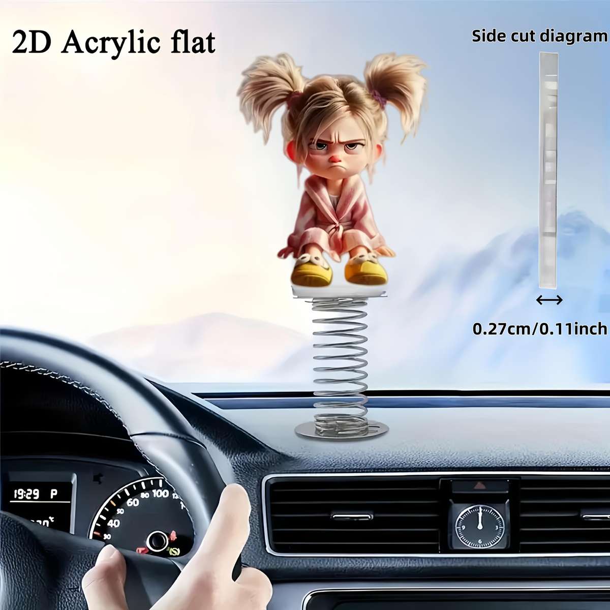 Car Interior Decor  3Pcs