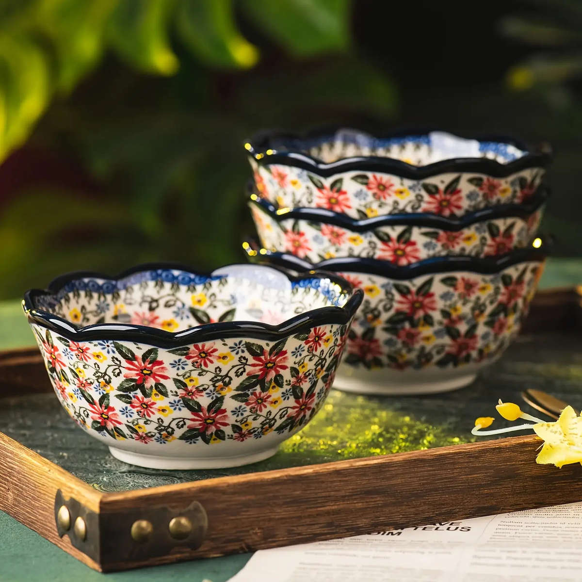 Bowl Model Daisy Quantity6Pcs