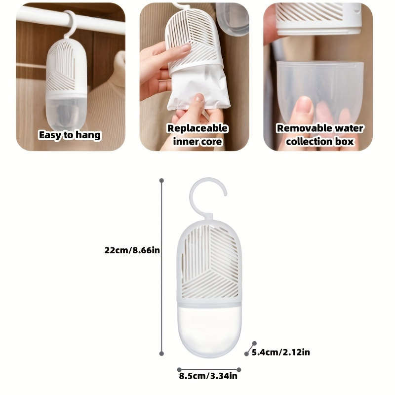 Dehumidifier Color White Storage6Pcs