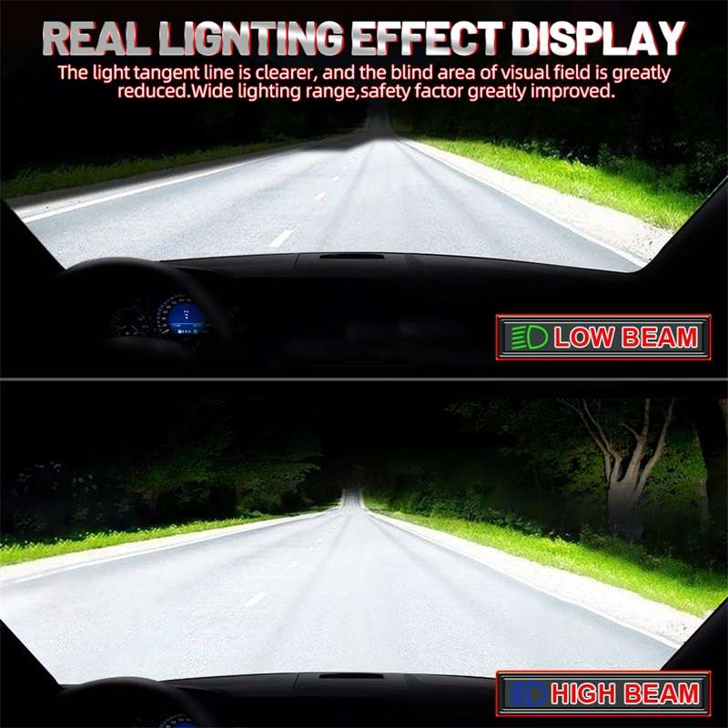 Car Lights Color 2Pcs H4