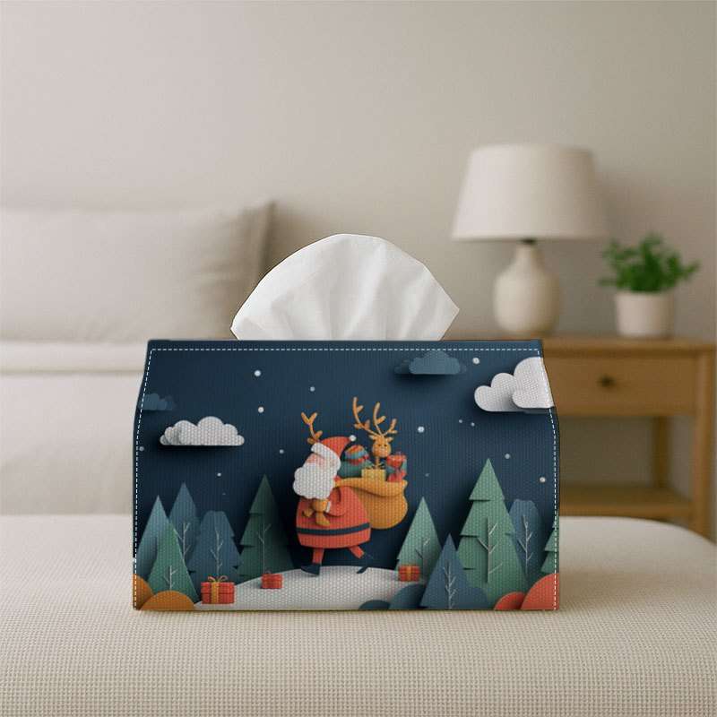 Car Tissue Box Size   is 18Cm X13Cm is 7In X 5.1In