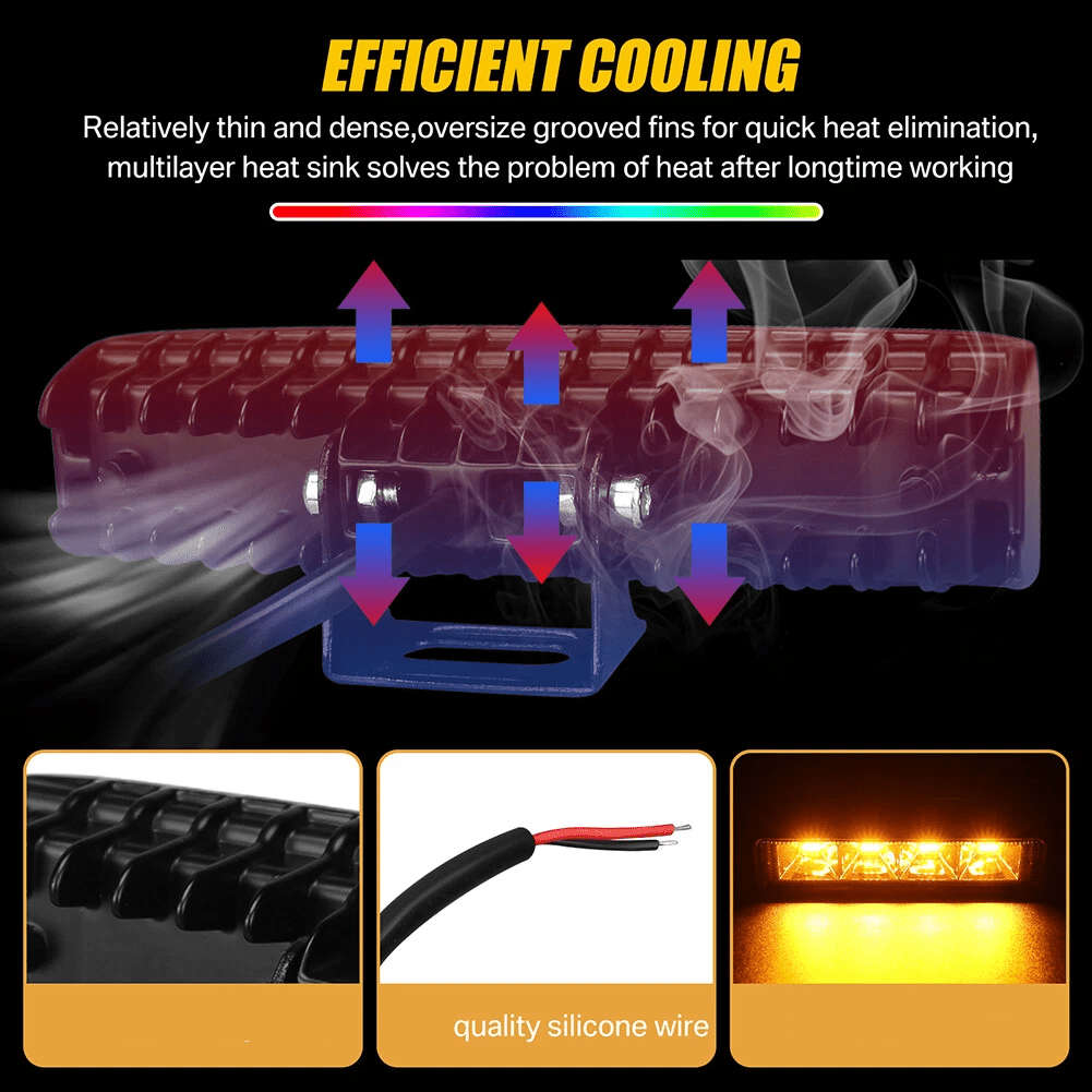 Car Lights Color Whiteyellow Quantity 2Pcs