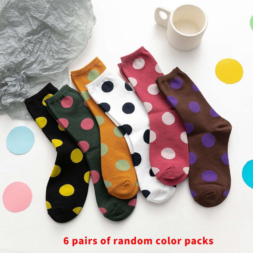 Women S Socks Color 6 Pairs Of Mixed Packs Size Onesize
