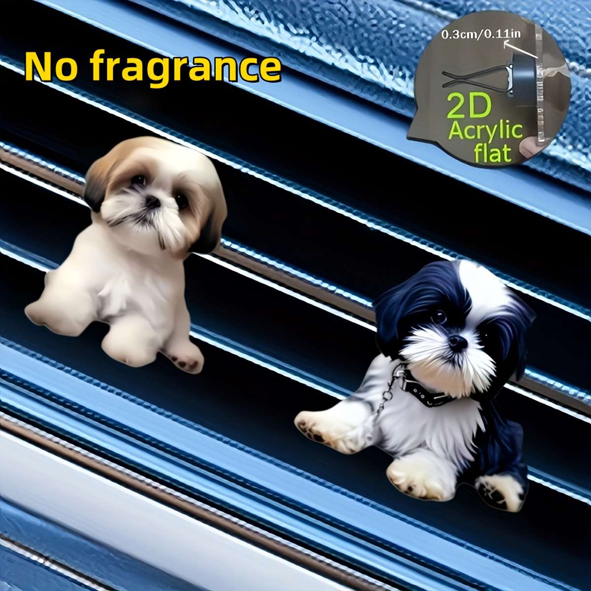 Car Interior Decor Style 2 Dogs