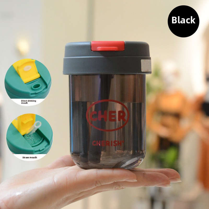 Water Cup Color White   Straw B301