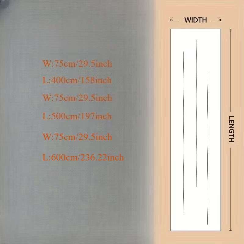 Wedding Supplies Color White Size 75Cm*400Cm 29.5In*157.5In