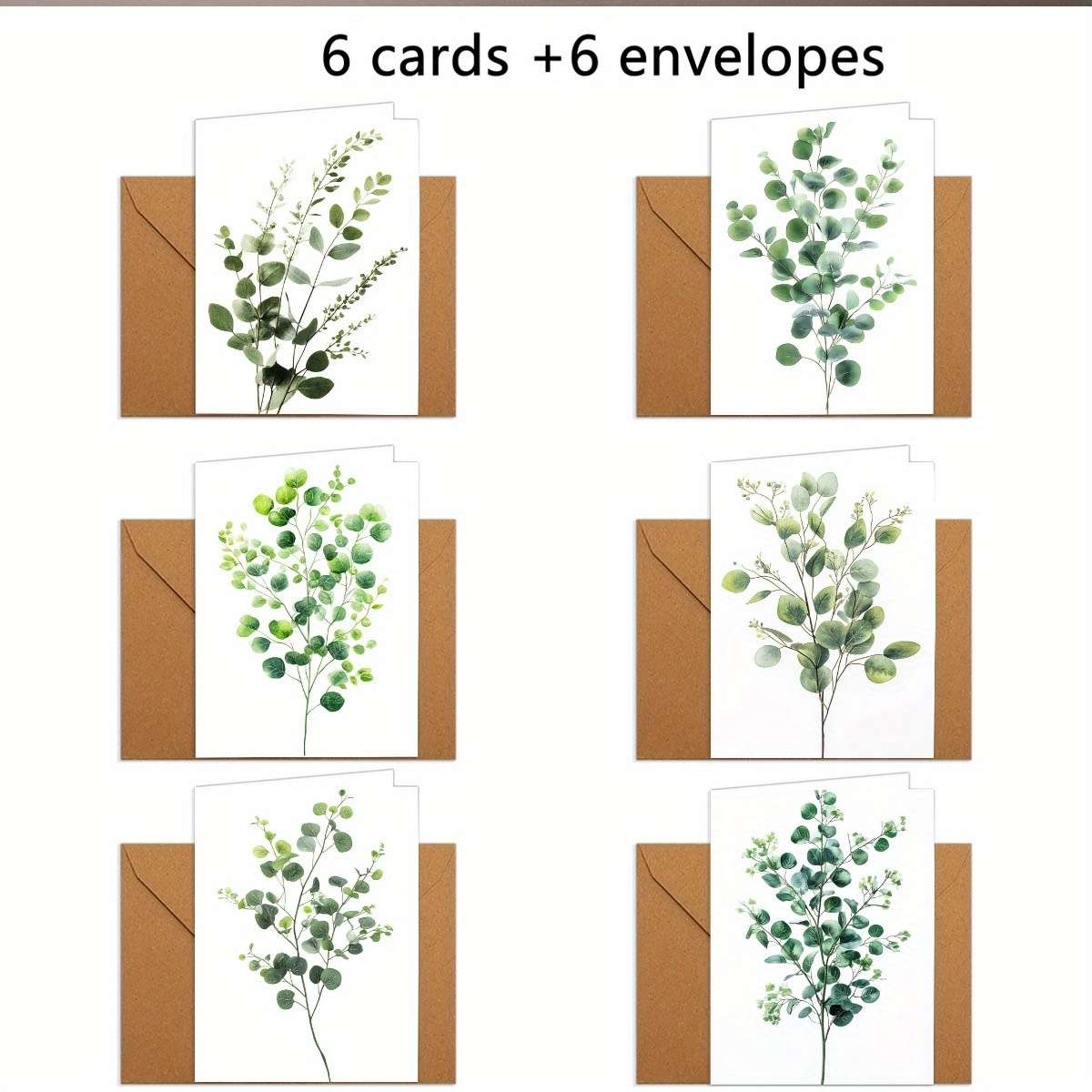 Greeting Cards Quantity 6Pcs