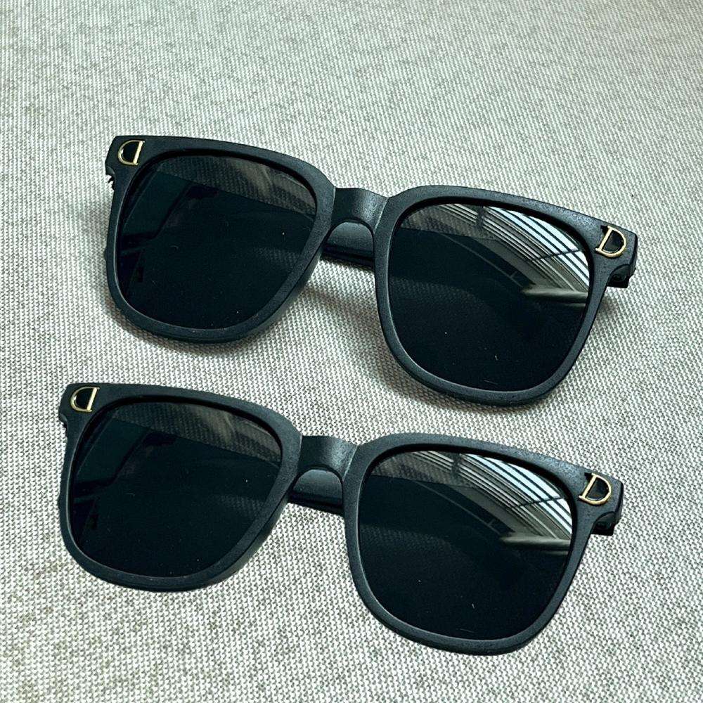 Kids Glasses 2Pcs Color Blackadd Black Fashion Glasses
