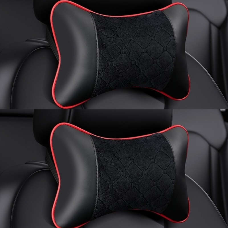 Car Seat Cushion Beige 2Pcs