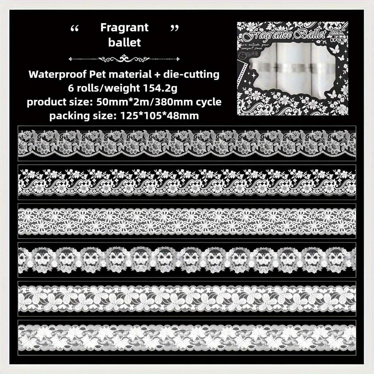 Adhesive Tape Color Fragrant Ballet