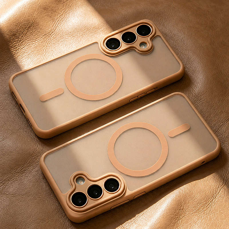 Phone Case Orange Compatible Model Galaxy A57 5G