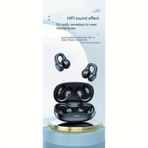 Wireless Headphones   Black
