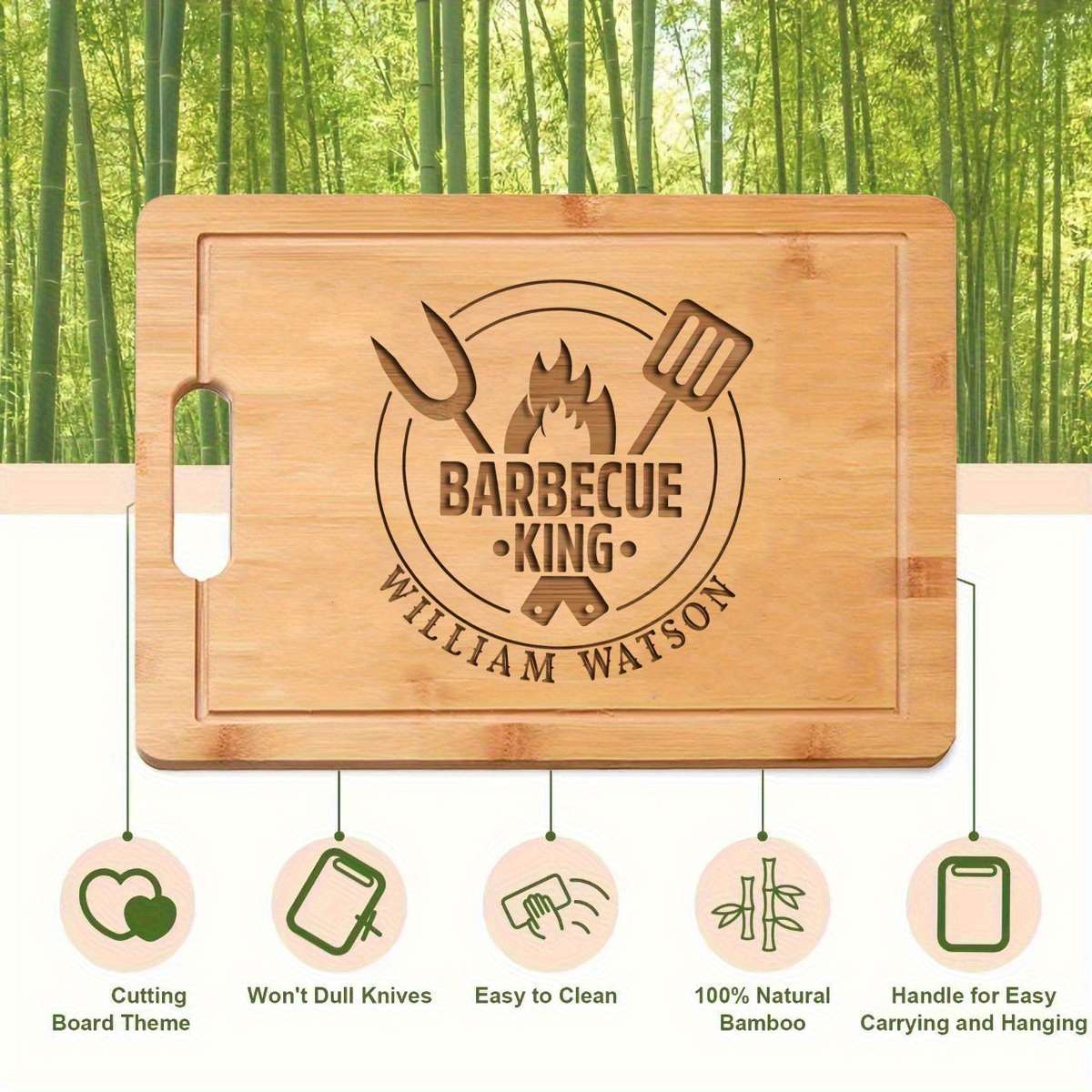 Cutting Board Size 30X19Cm   11.8X7.5Inch