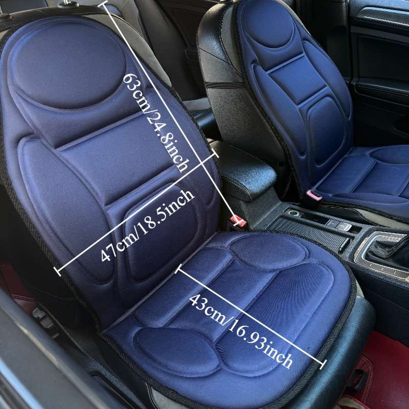 Car Seat Cushion Blue Size 2 Front Seats