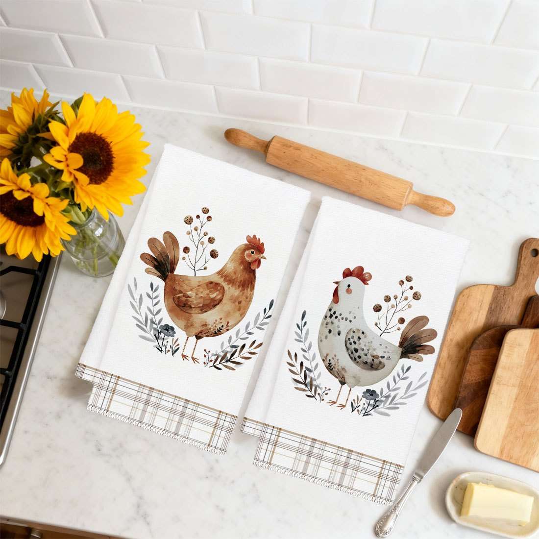 Rag Size 2Pcs 40*60Cm
