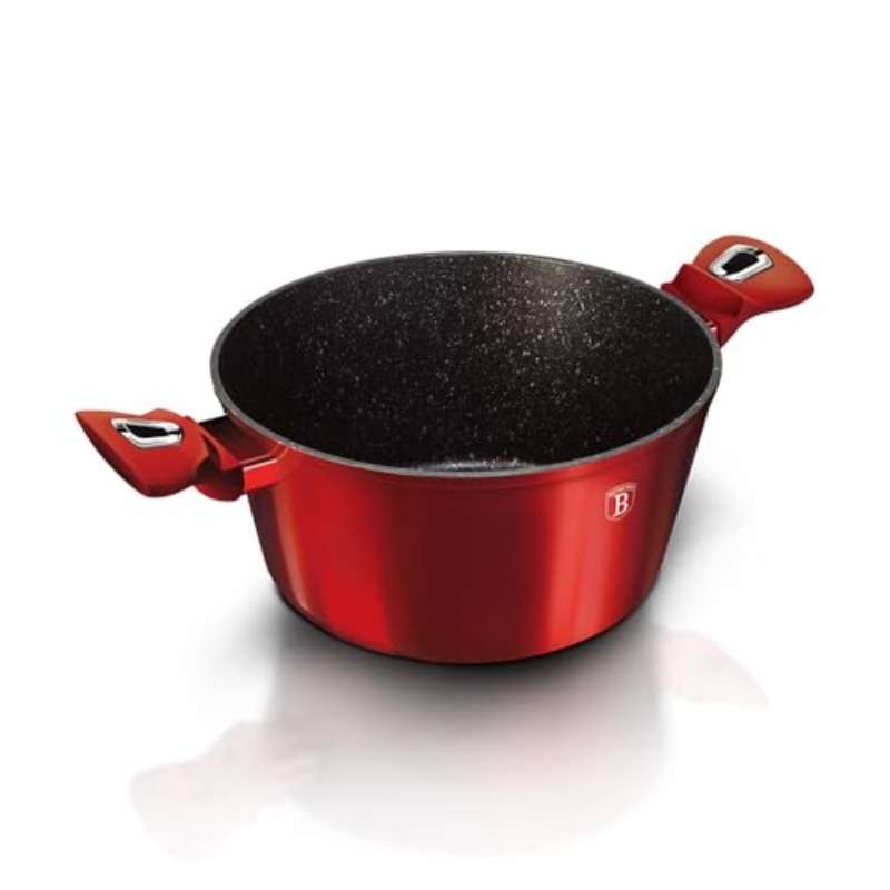 Cookware Pot Color Burgundy