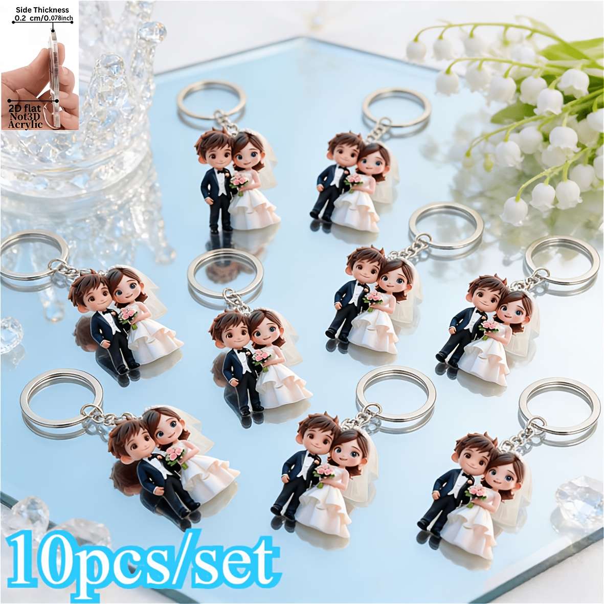 Wedding Supplies Quantity 10 Pcs