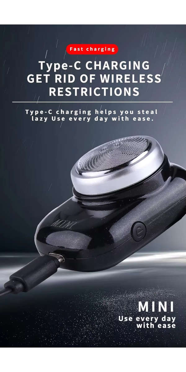 Shaver Color Black   Modelkm  C2