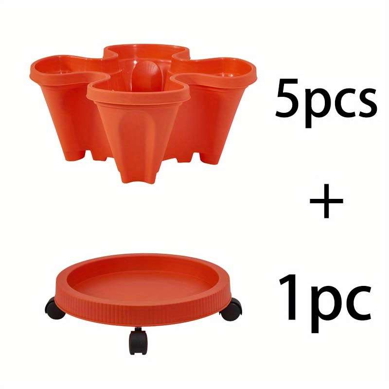 Flowerpot Color Brick Red 51