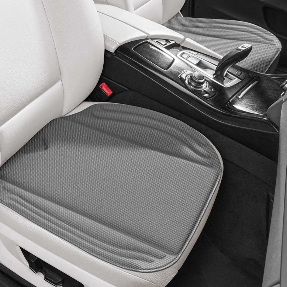 Car Seat Cushion 2Pcs Square Pad Red