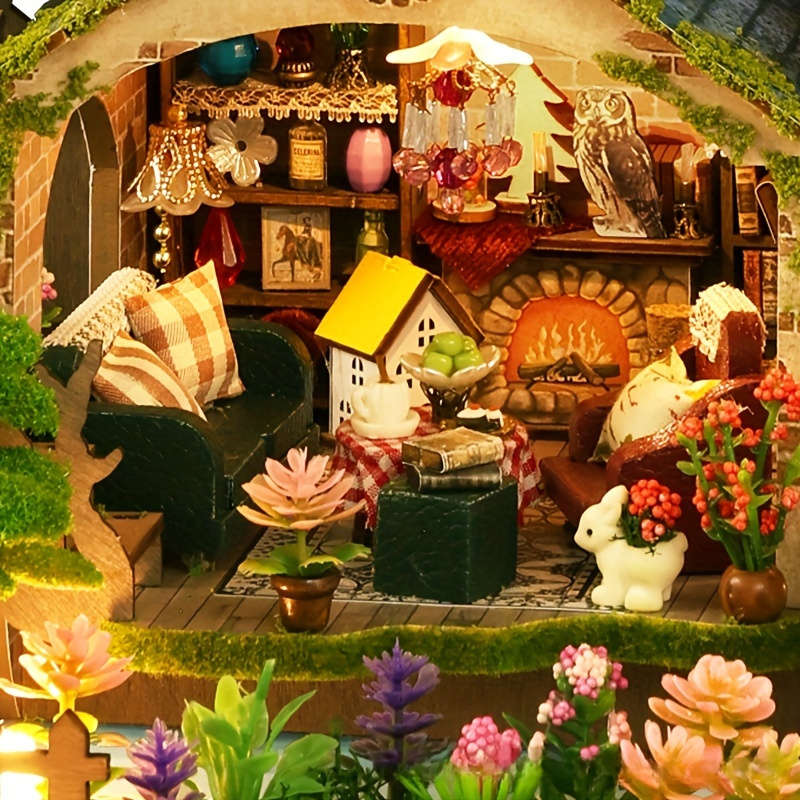 3D House Puzzle Model Model A01